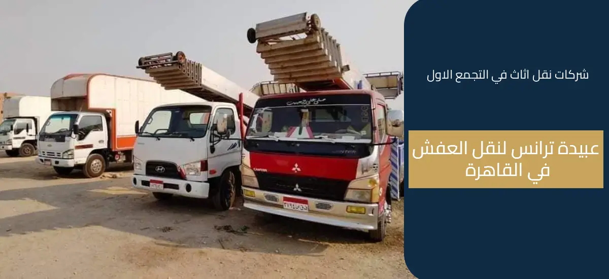 شركة نقل اثاث في التجمع الاول